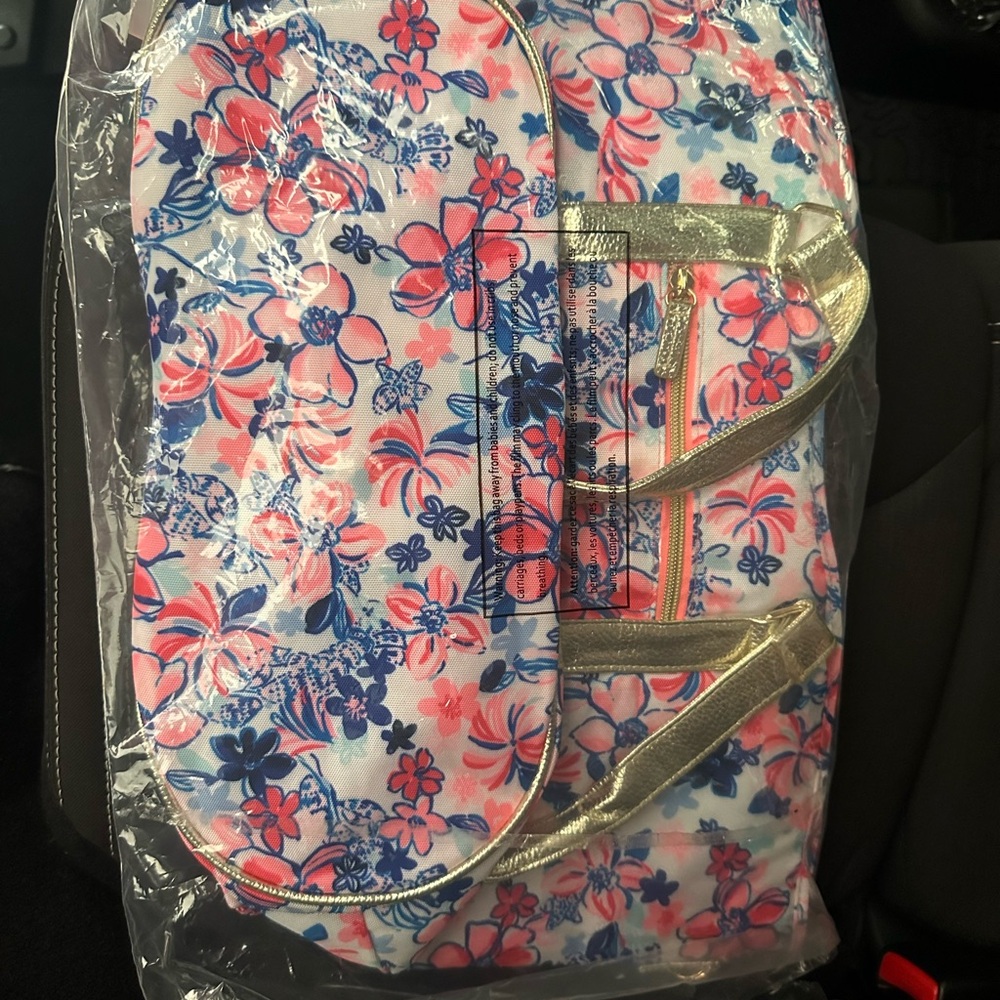 NWT LILLY PULITZER INSULATED BEACH BAG